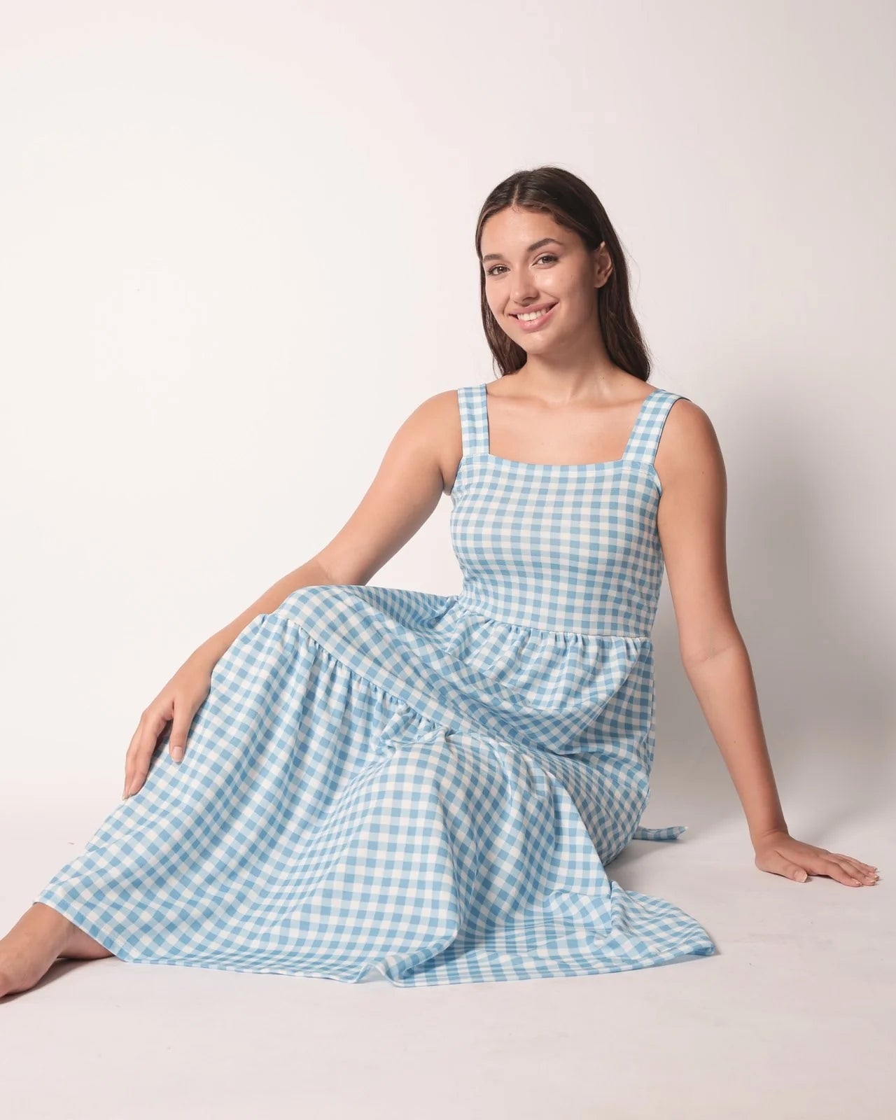 STEFI (BABY BLUE GINGHAM) | FOR PRE-ORDER