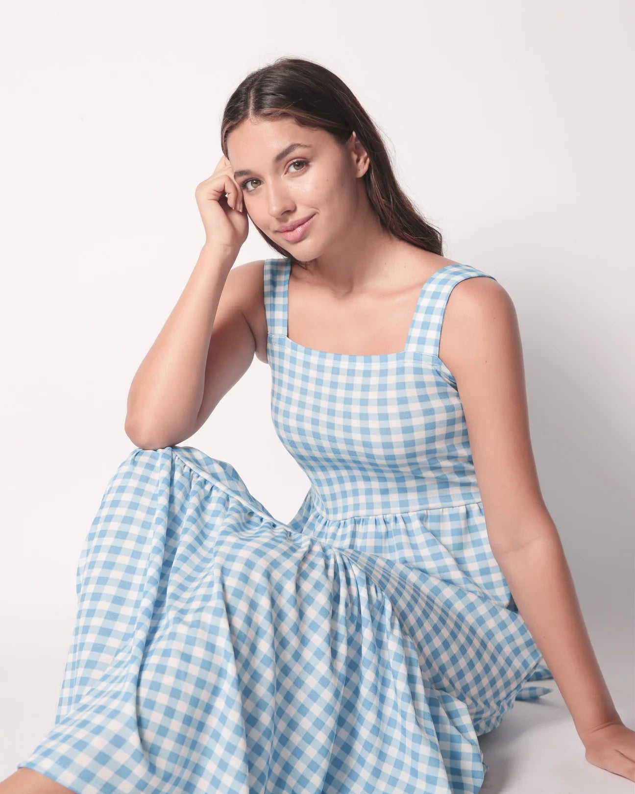 STEFI (BABY BLUE GINGHAM) | FOR PRE-ORDER