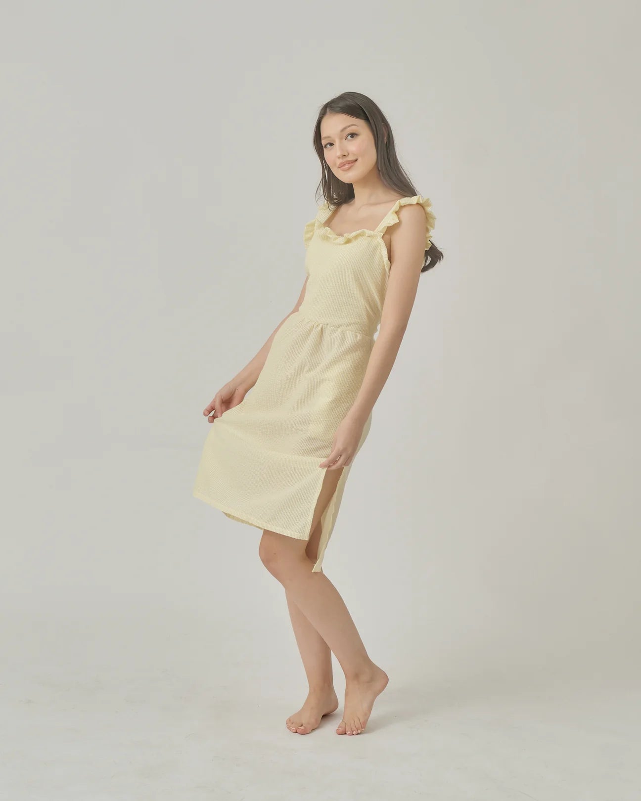 TRICIA (YELLOW PINSTRIPE) I SOLD OUT