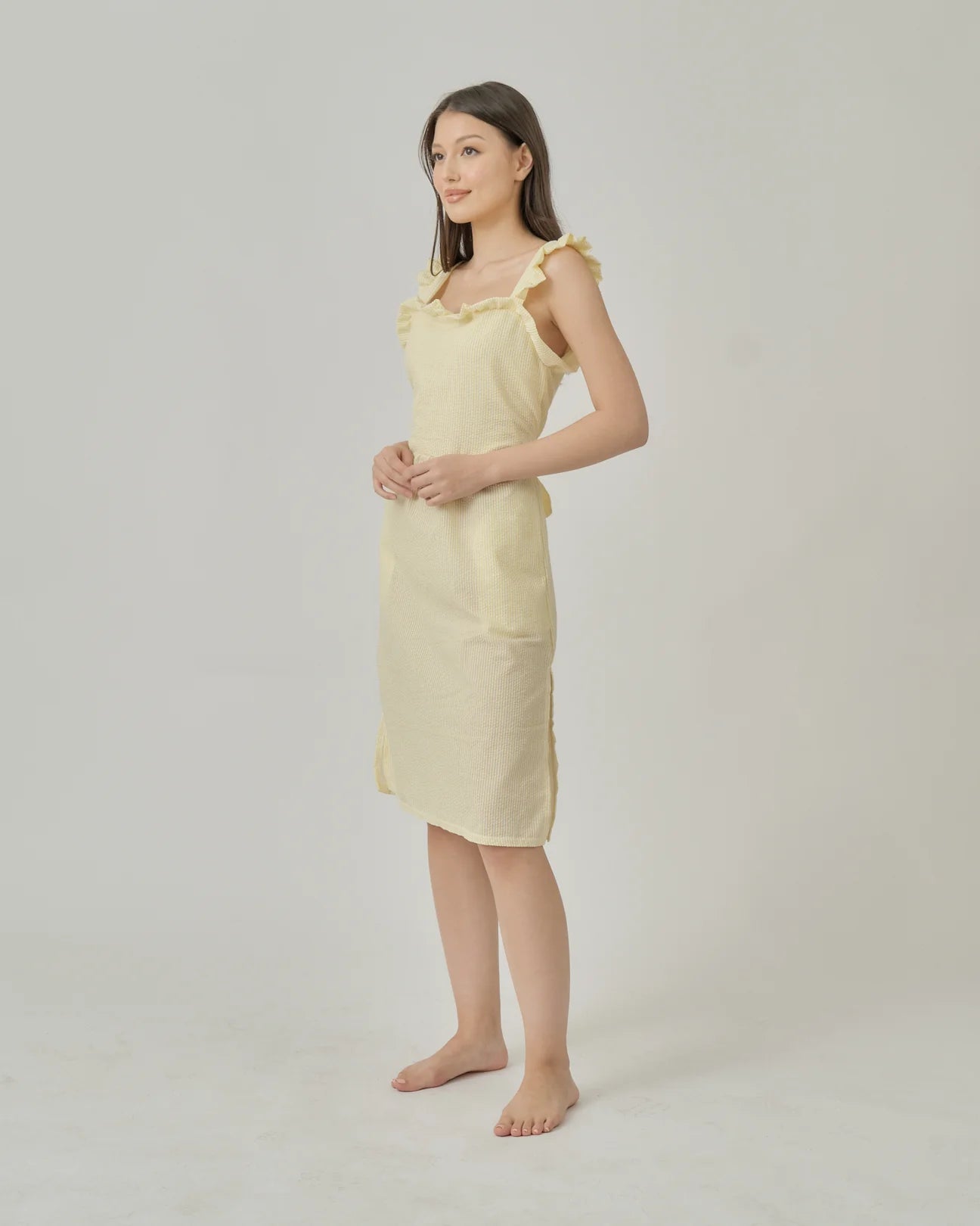 TRICIA (YELLOW PINSTRIPE) I SOLD OUT