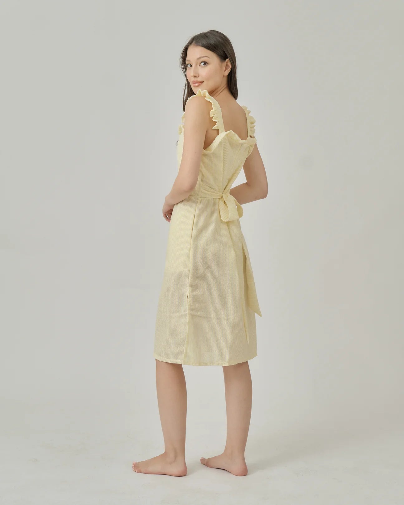 TRICIA (YELLOW PINSTRIPE) I SOLD OUT