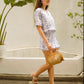 SABINE WRAP SKIRT (EYELET PRINT) I FOR PRE-ORDER