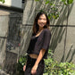 SABINE WRAP SKIRT (BLACK) I FOR PRE-ORDER