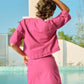 SABINE WRAP SKIRT (MAGENTA) I FOR PRE-ORDER